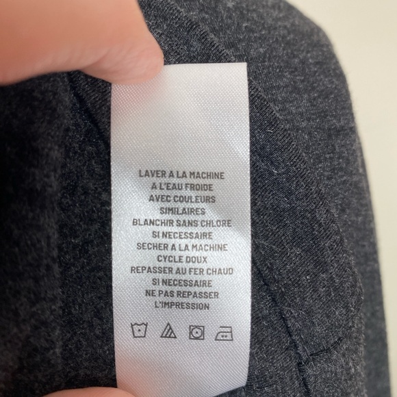 Life Is Good Heathered Charcoal Gray Cardigan - Picture 8 of 8